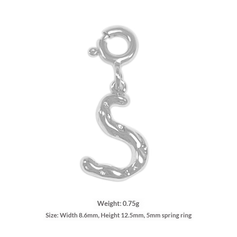 Happy Character English Letter Necklace For Women