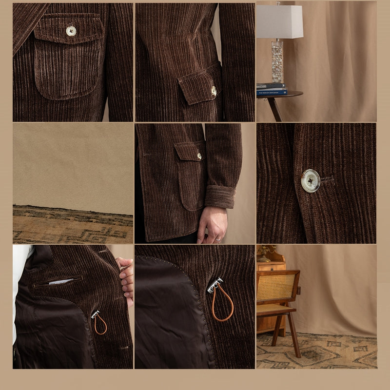 Giacca da caccia invernale in ciniglia calda