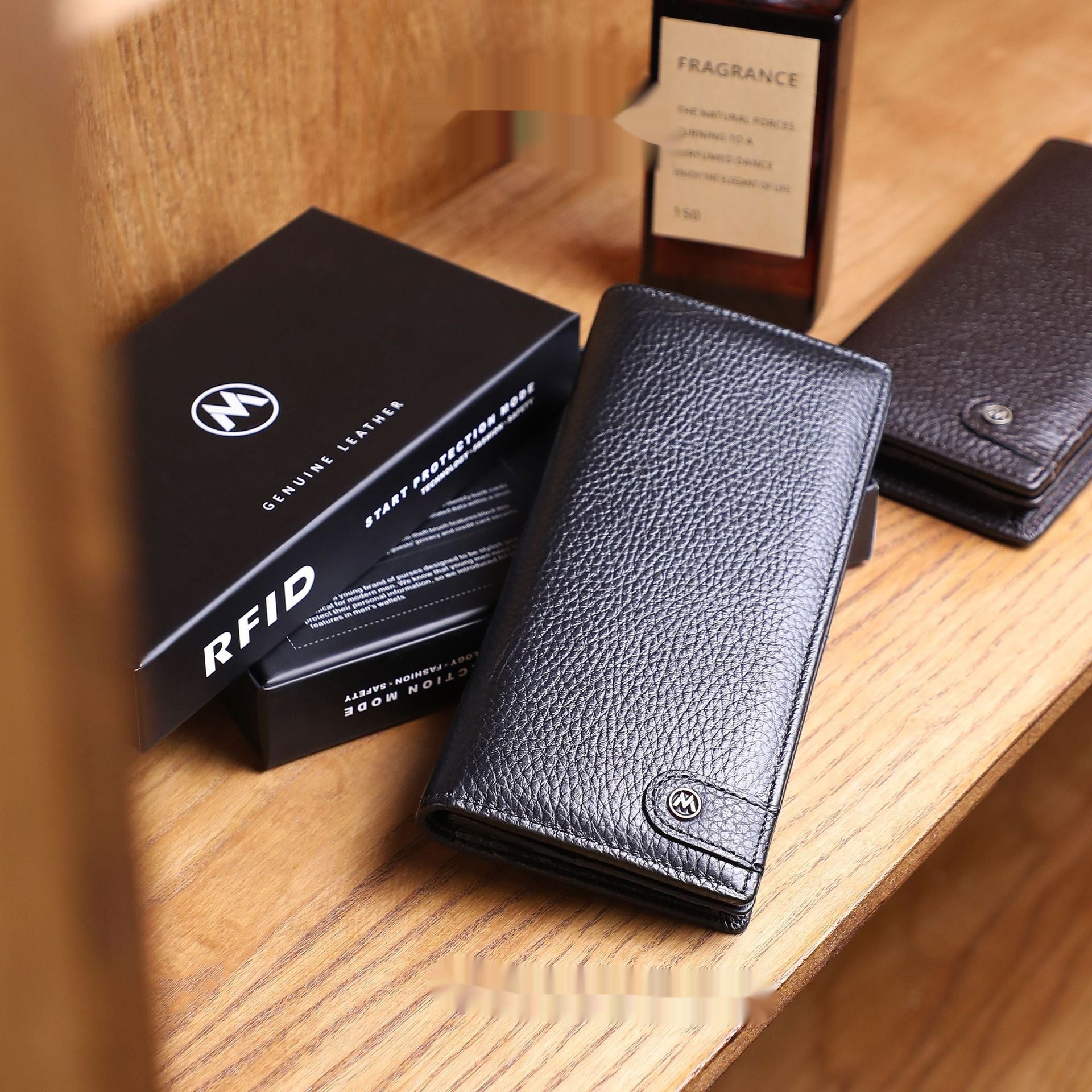 Genuine Leather Top-layer Men's Clutch Bag