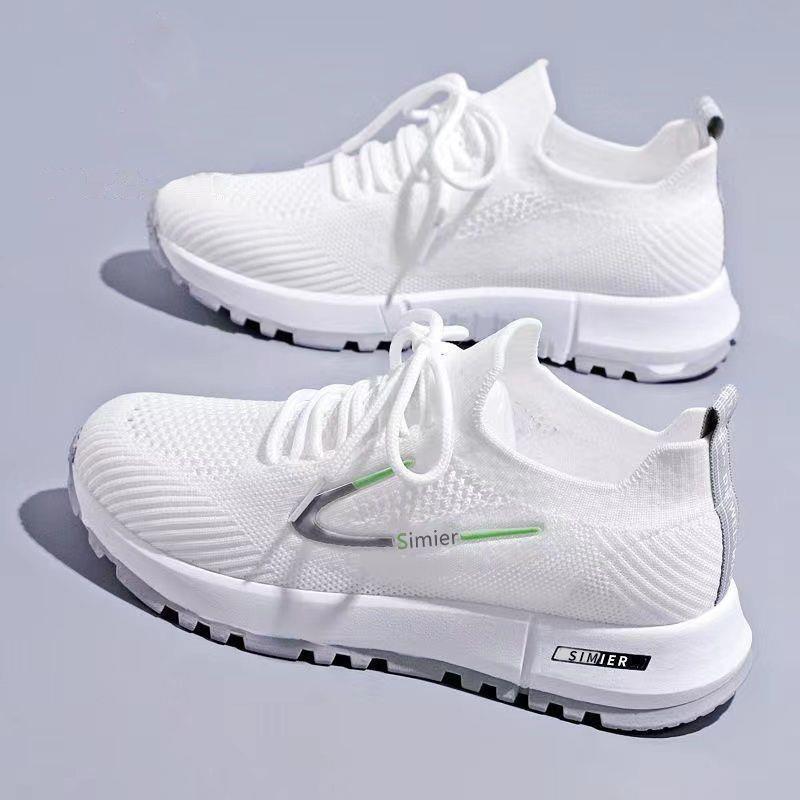 Versatile Flyknit Mesh Casual Sneakers Running Shoes For Students