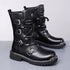 Autumn And Winter High-top Boots Men&