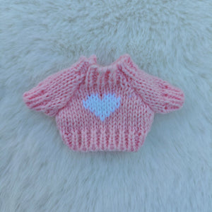 Light Pink And White Heart