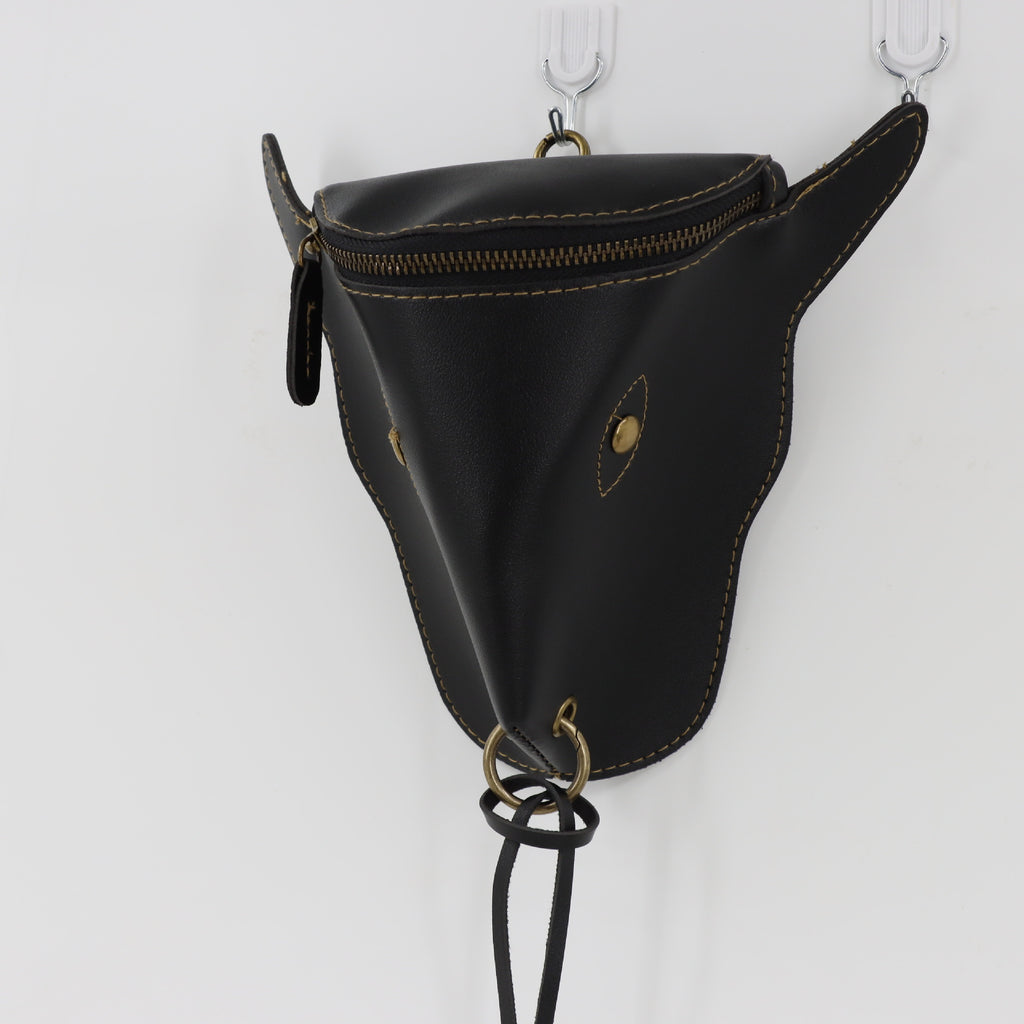 Men's Belt Ox-head Waist Bag