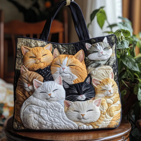 Large-capacity Women's Handbag With Colorful Spotted Print