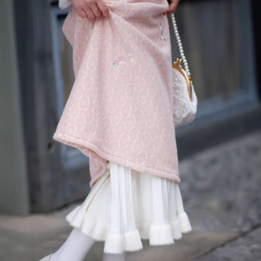 Inner Hanfu Layered With A-line Skirt