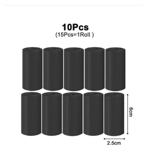 Black garbage bag 10pcs