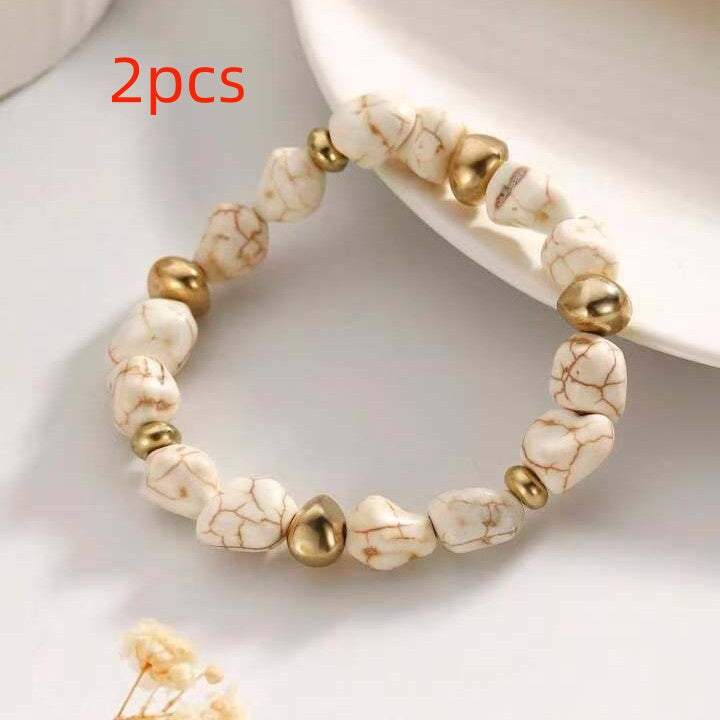 Bohemian-style Turquoise Bracelet Unique Vintage And Trendy