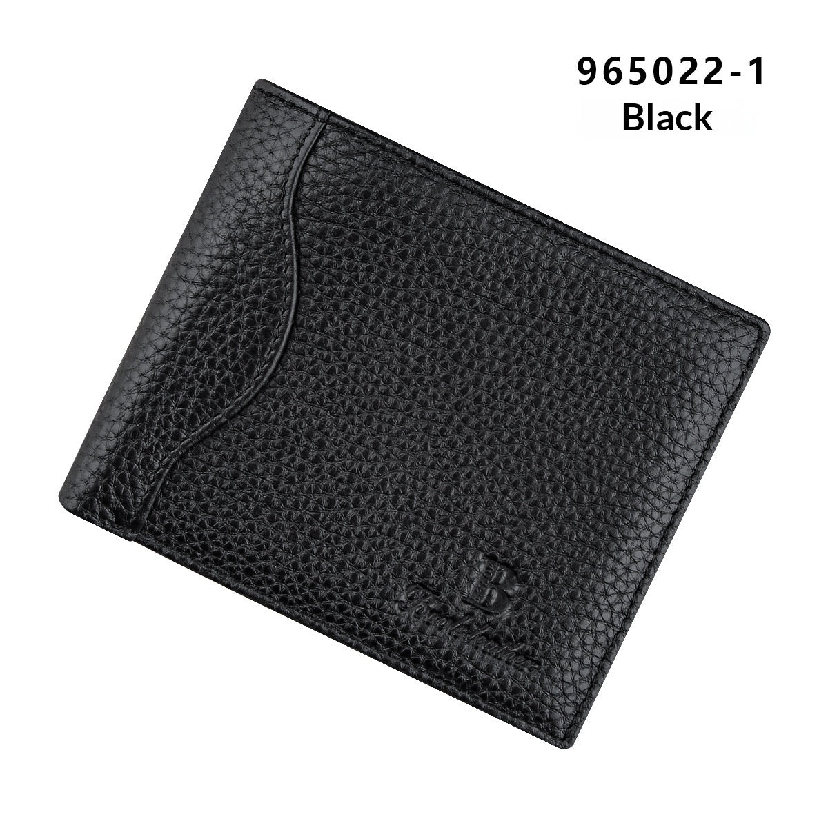Men's Anti-Scanning RFID High-Capacity Credit Card Holder Made From First-Layer Cowhide Leather