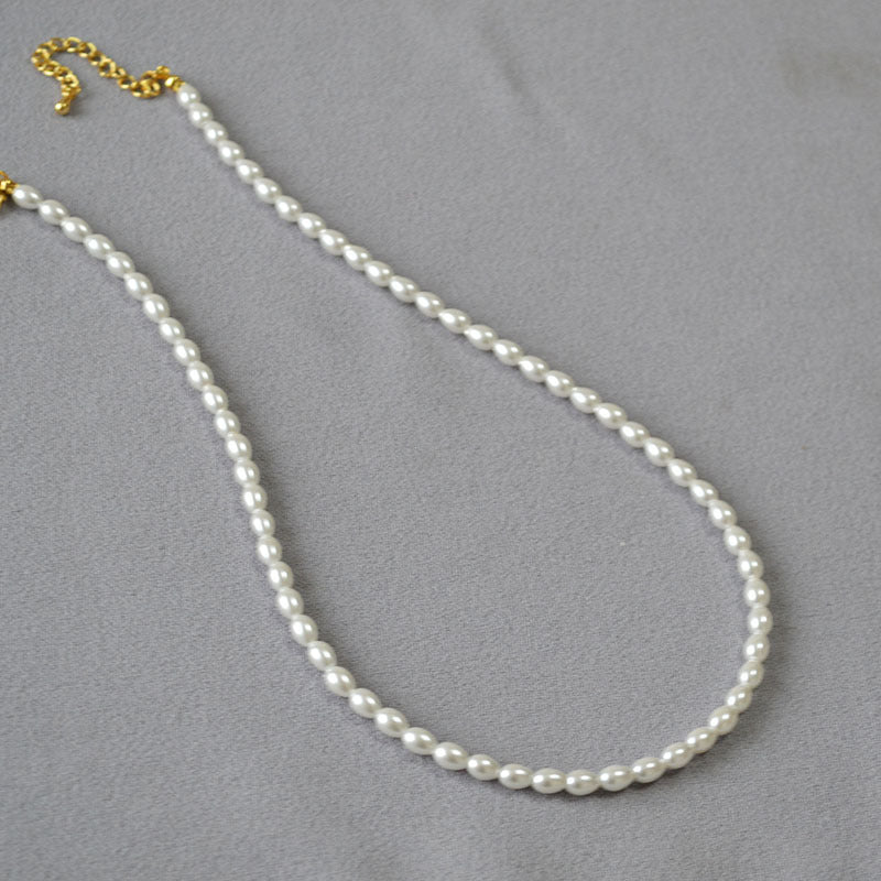 French-style Elegant And Minimalist Pearl Clavicle Necklace That Goes With Everything