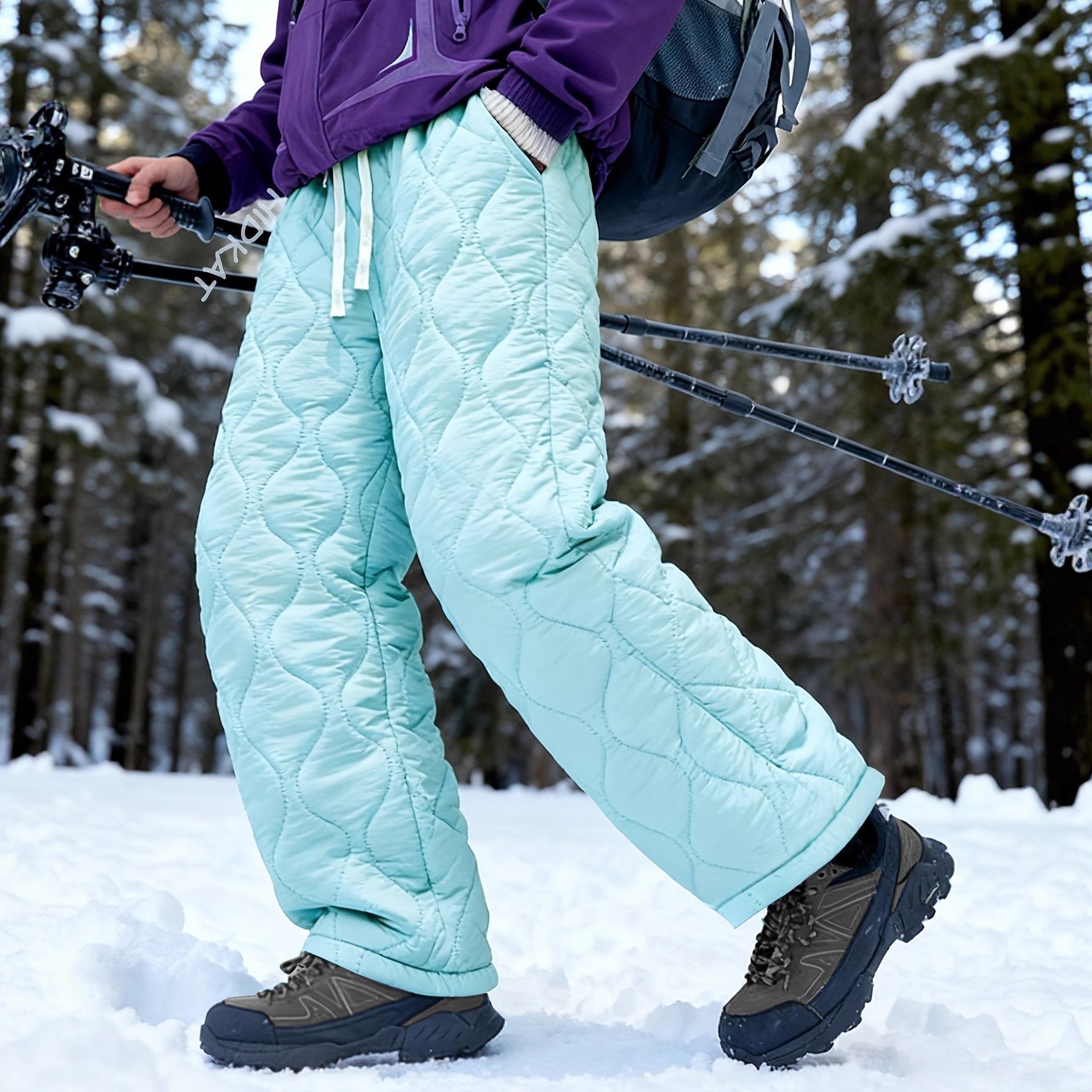 Thickened Fleece Warm Casual Pants Suitable For Daily Wear And Commuting