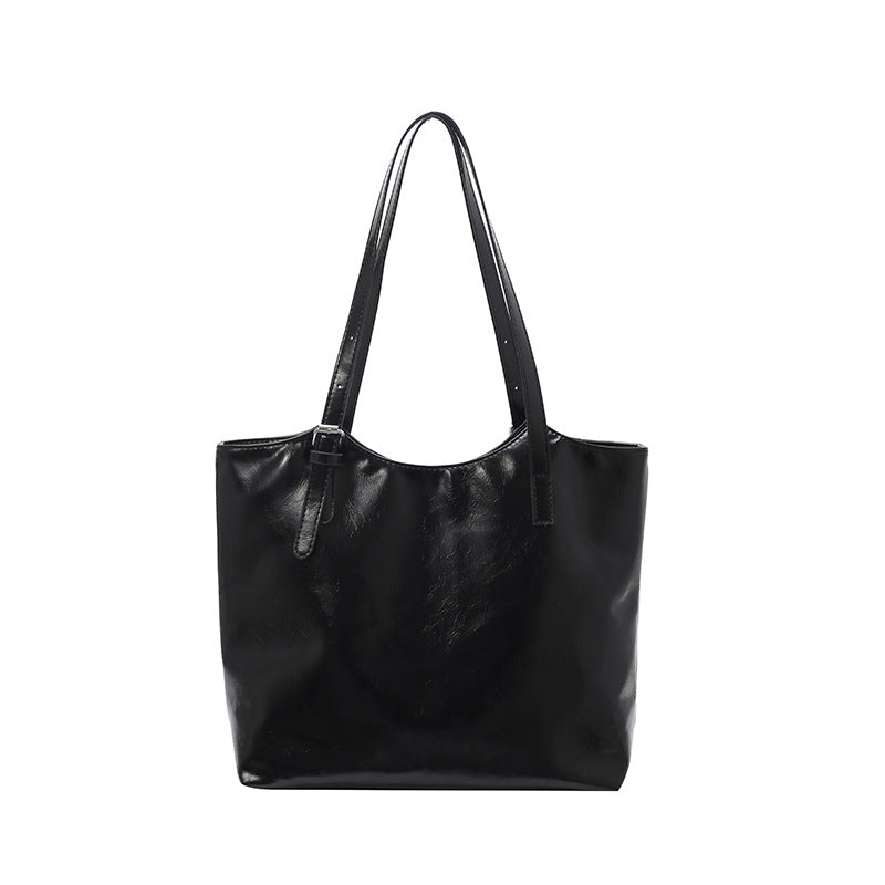 Japanese-style Minimalist Tote Bag For Women