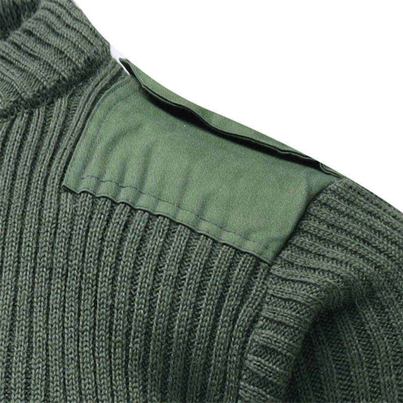 Men's Long Sleeve Thermal Wool Sweater