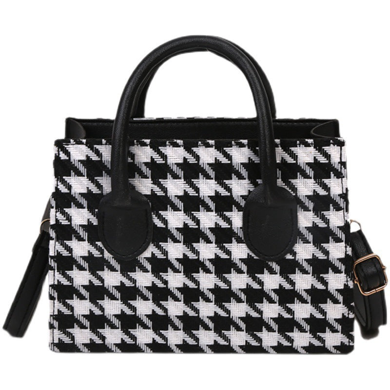 Plaid Small Handbag Women's Casual Shoulder Crossbody Bag