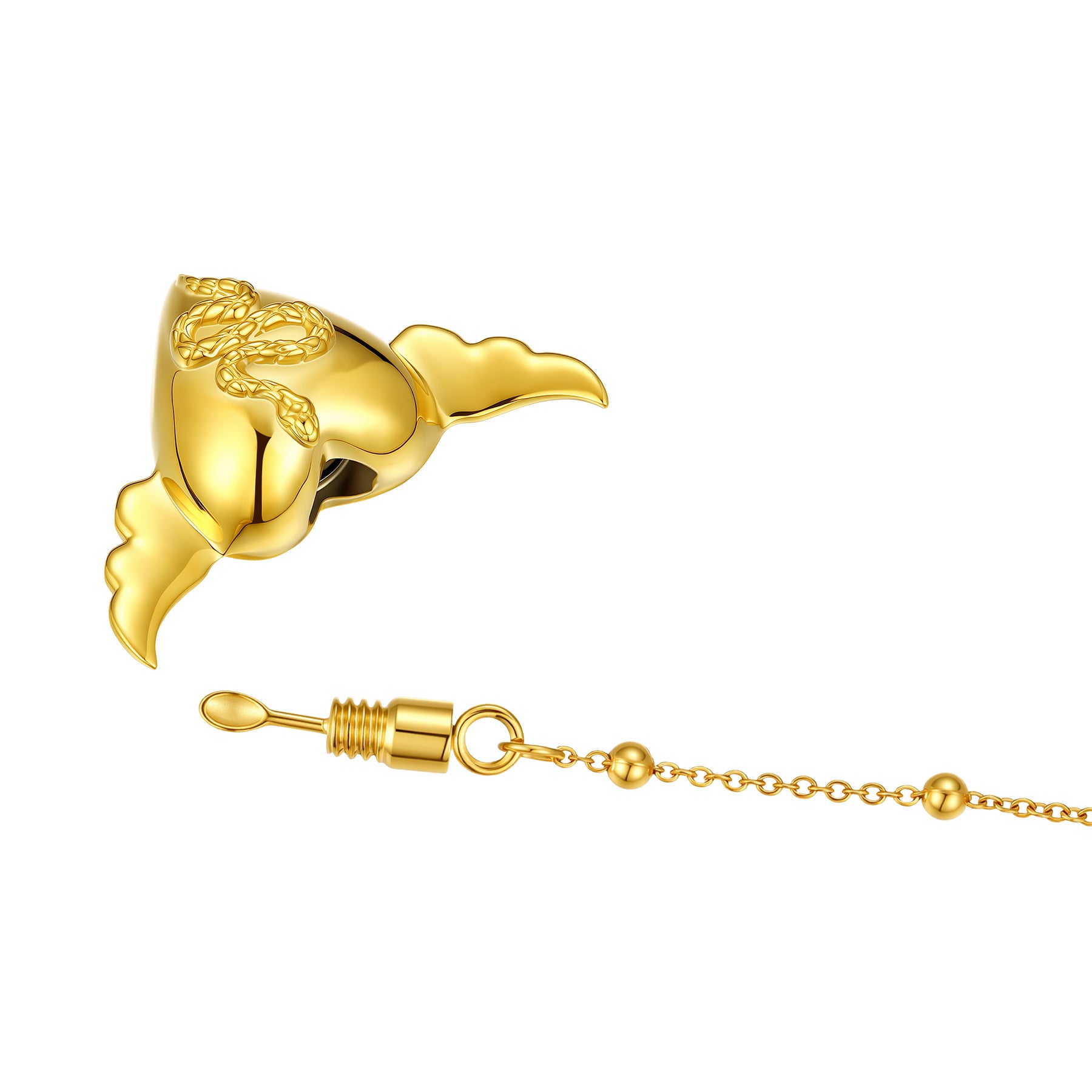 European And American Classic Love Snake Necklace