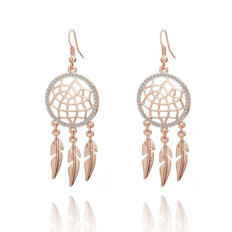 Bohemian Retro Light-luxury High-end Womens Earrings