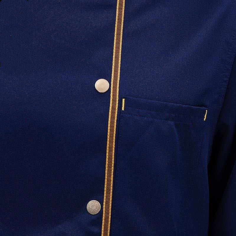 Chef Work Clothes Long Sleeved Autumn And Winter Clothes Hotel  Clothes