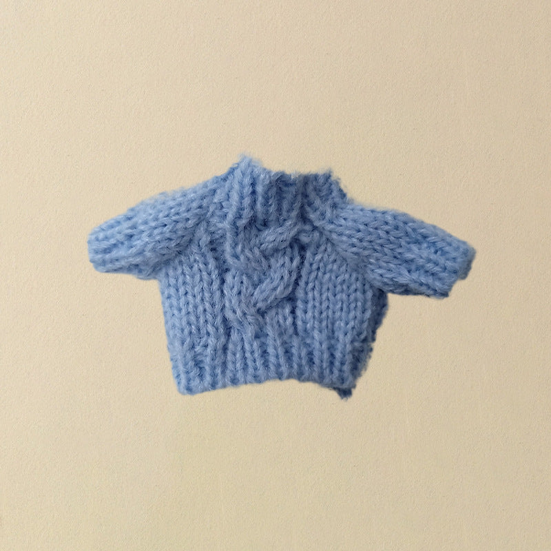 10cm Doll Clothes Replacement Sweater Figurine Doll Small Clothes Accessories