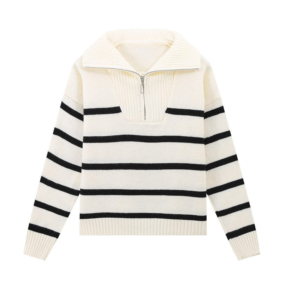 Women's French-style Fashionable And Versatile Casual Sweater