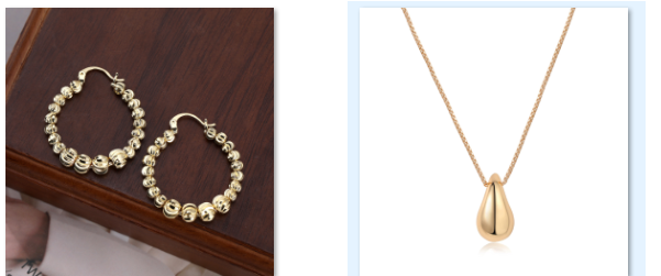 Trendy Teardrop Pendant Necklace Minimalist Style