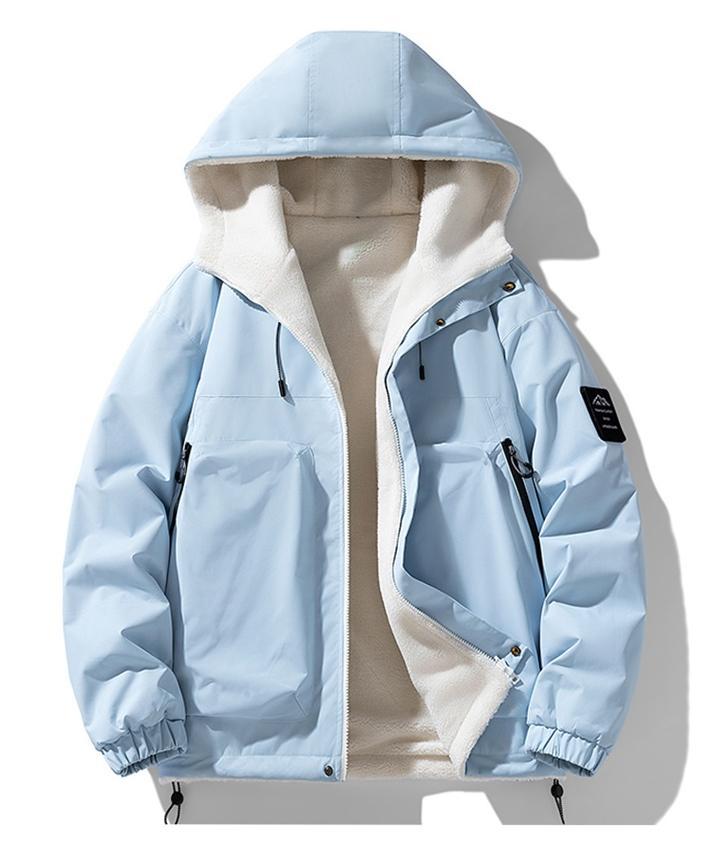 Unisex Reversible Cotton Coat For Outdoor Wear