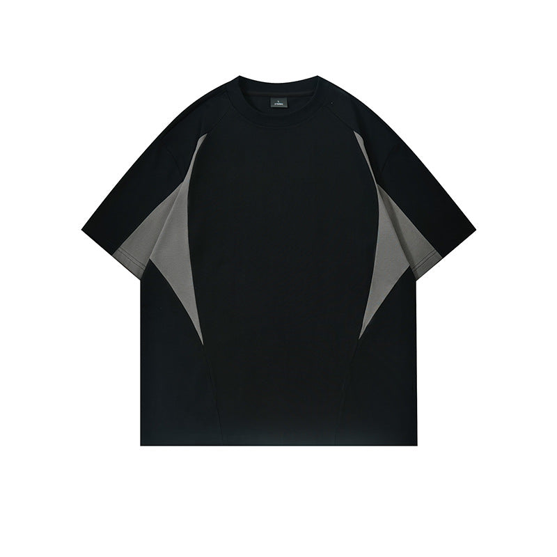 Maglietta da basket patchwork estiva da uomo