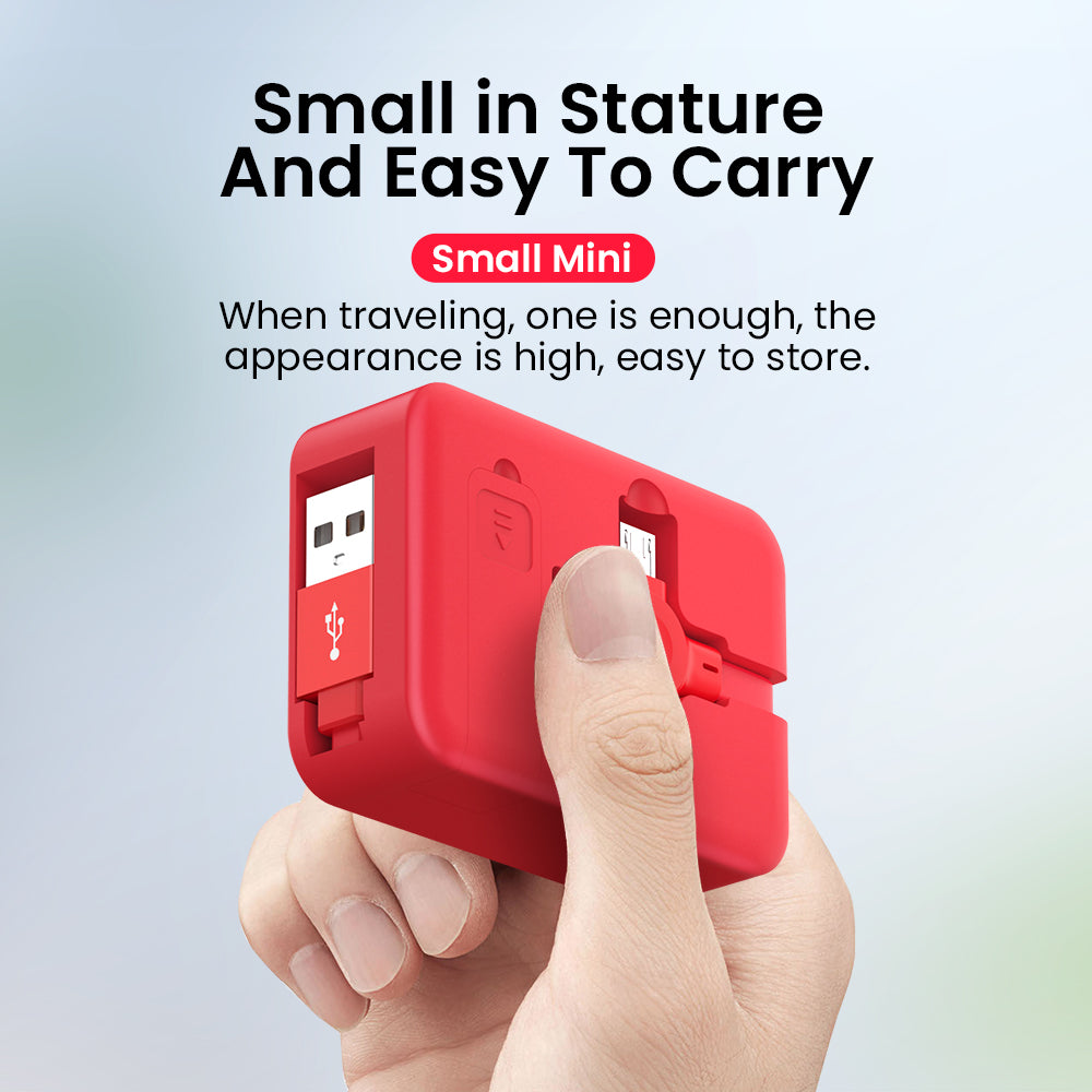 4 In 1 Retractable USB Cable Creative Macaron Type C Micro Cable For I Phone With Phone Stand Charging Data Cable Line Storage Box TRENDFLOW