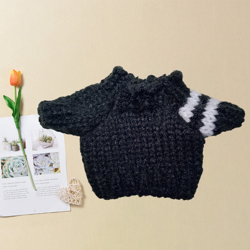 10cm Doll Clothes Replacement Sweater Figurine Doll Small Clothes Accessories