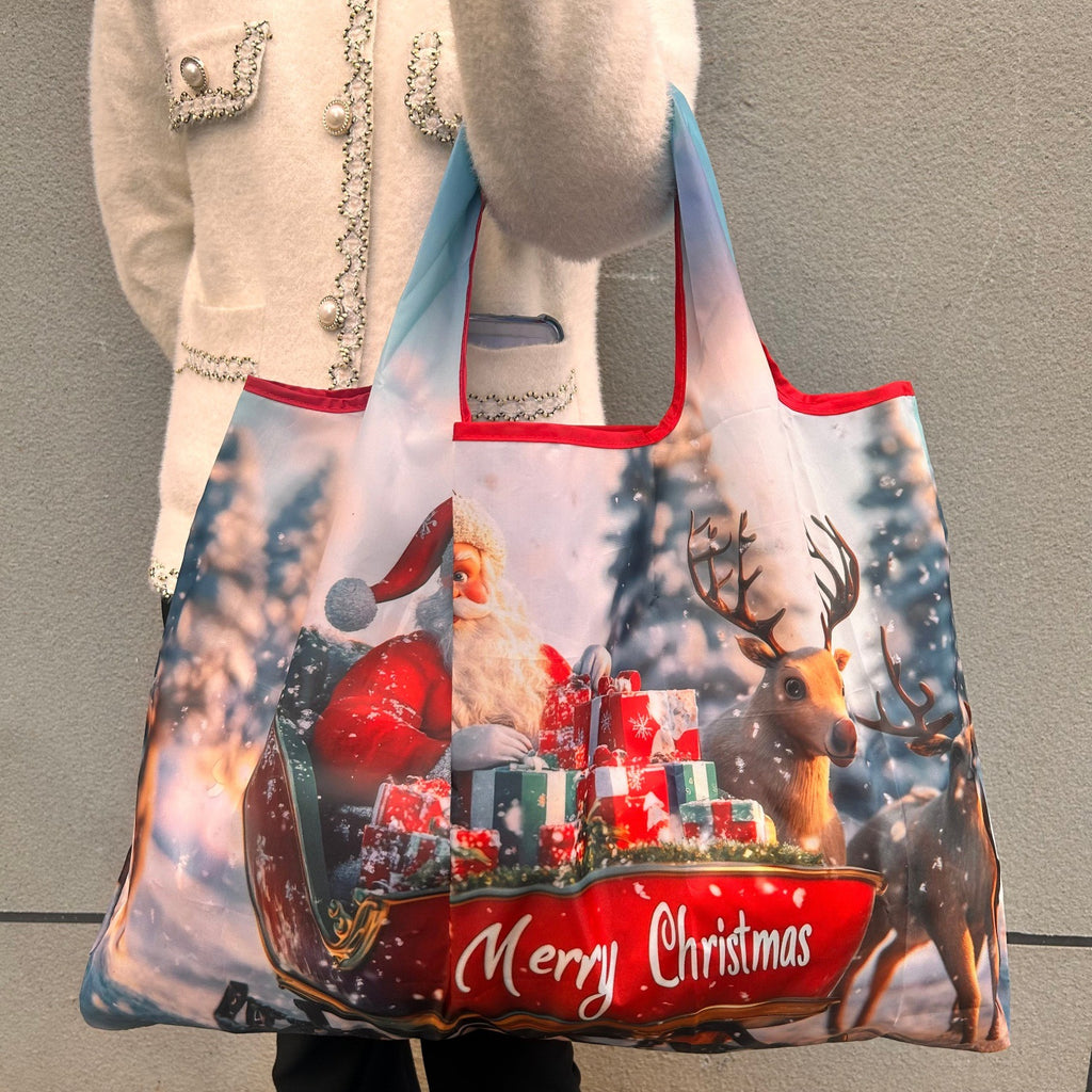 One-shoulder Santa Claus Gift Bag