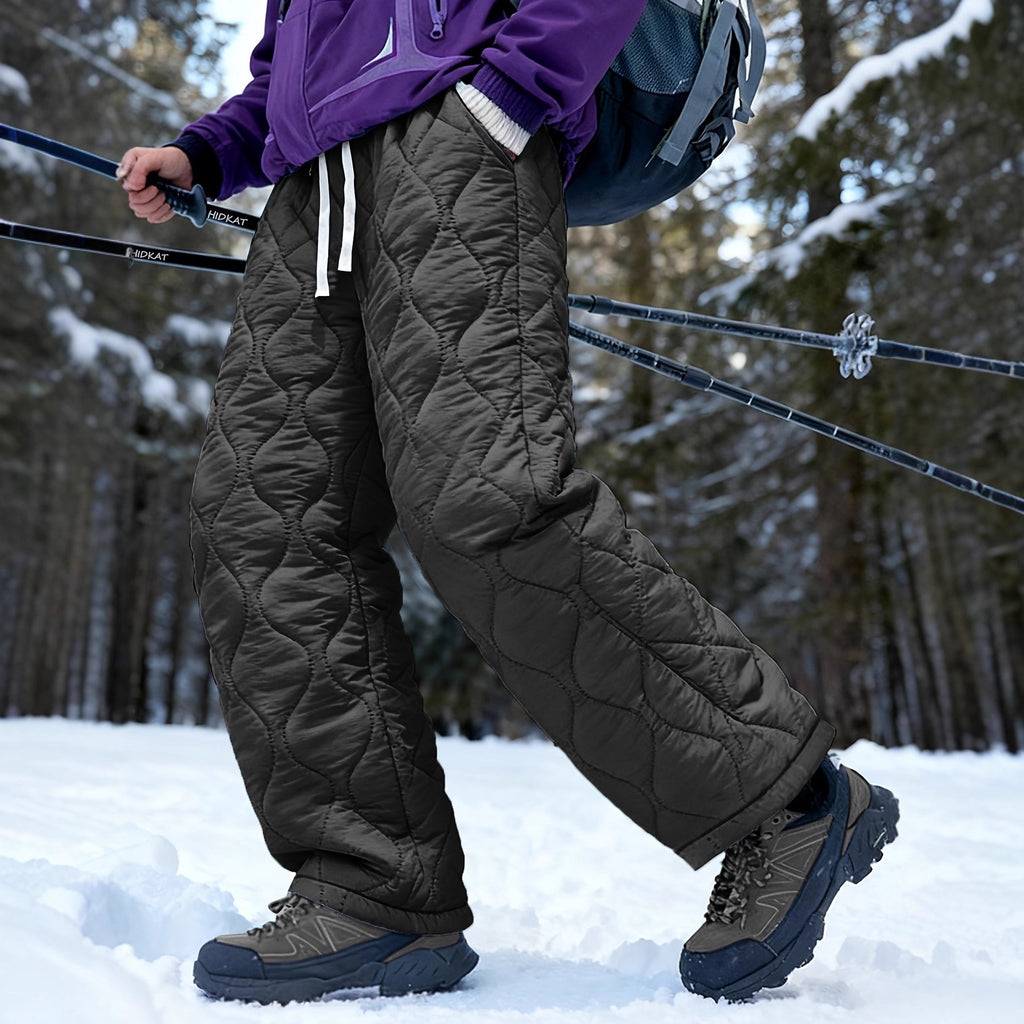 Thickened Fleece Warm Casual Pants Suitable For Daily Wear And Commuting