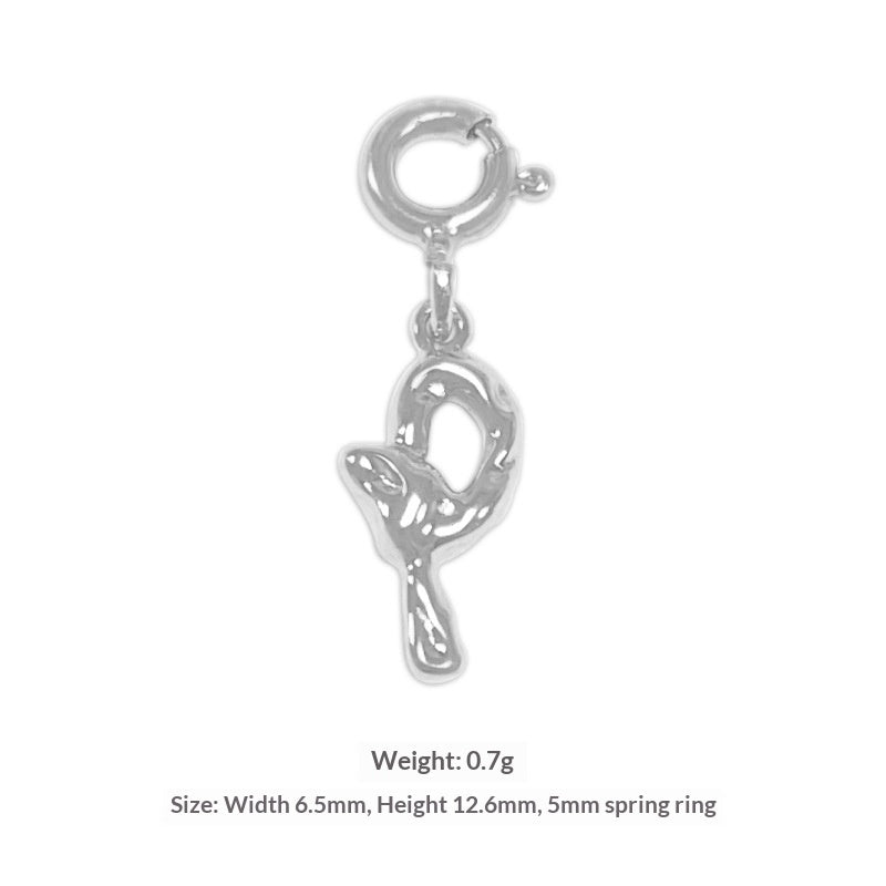 Happy Character English Letter Necklace For Women