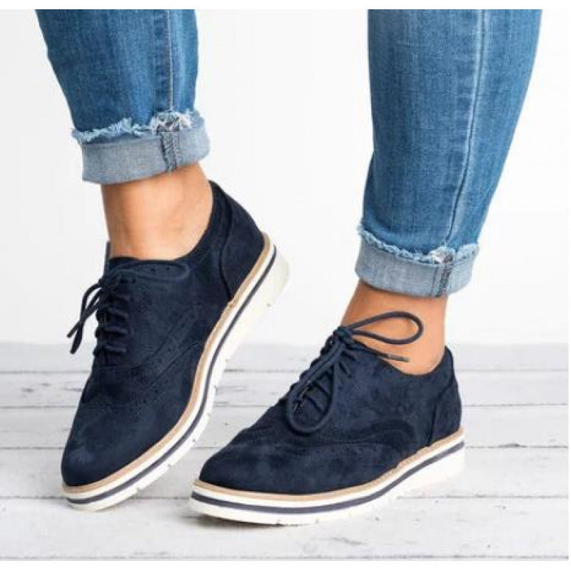 Retro British-style Casual Women's Shoes