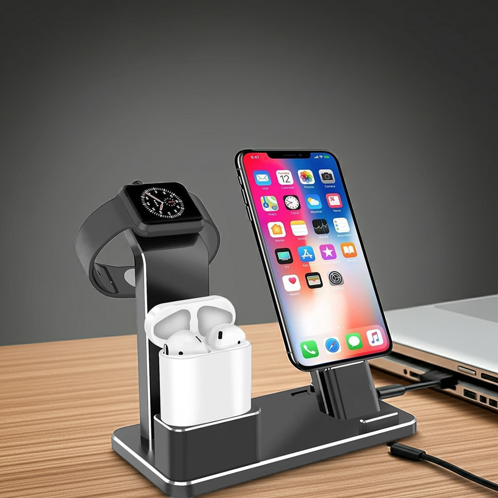 4 IN 1 AIRPODS CHARGING DOCK HOLDER