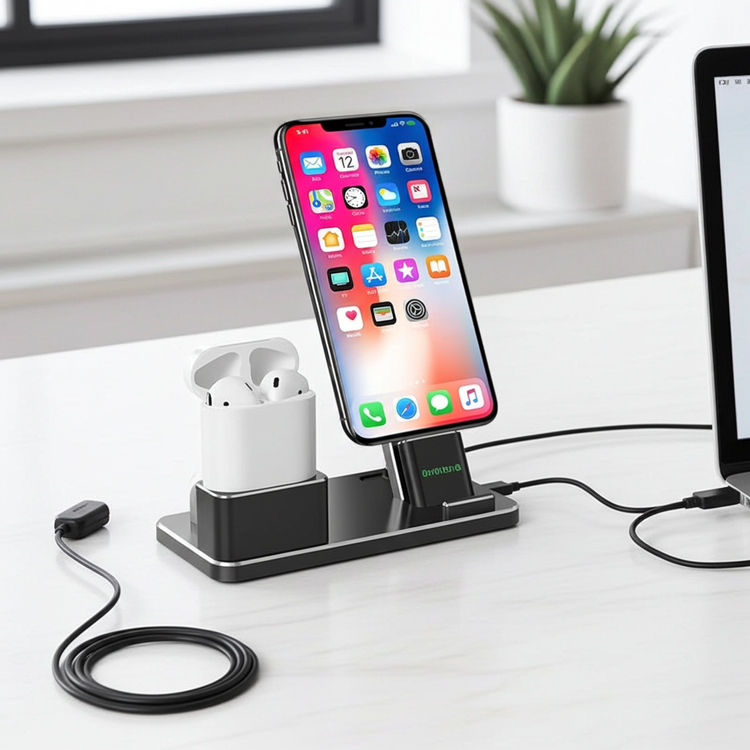 4 IN 1 AIRPODS CHARGING DOCK HOLDER TRENDFLOW